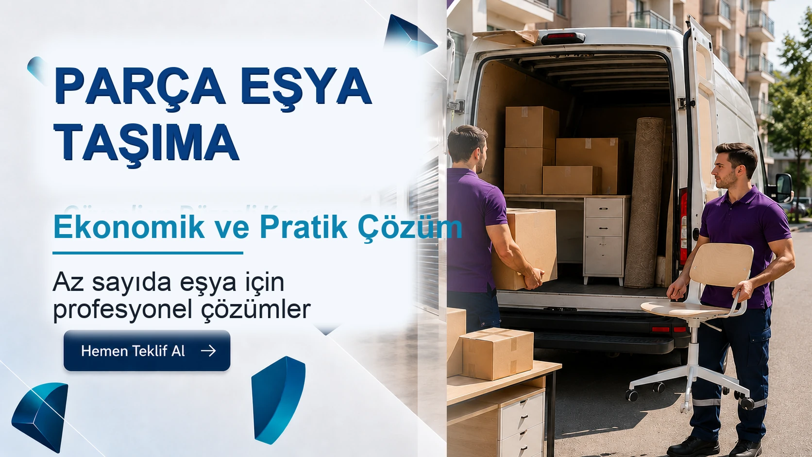 Parça Eşya Taşıma hizmet kartı görseli
