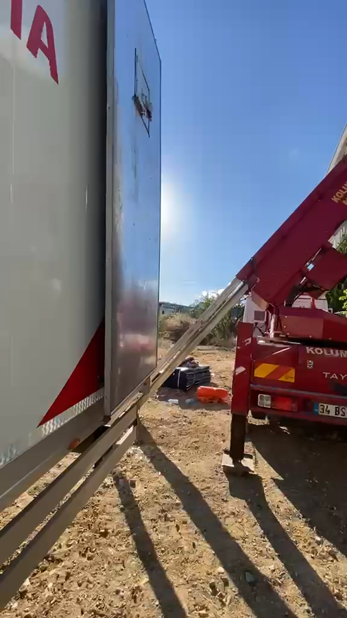 Cemil Nakliyat asansorlu tasima saha videosu