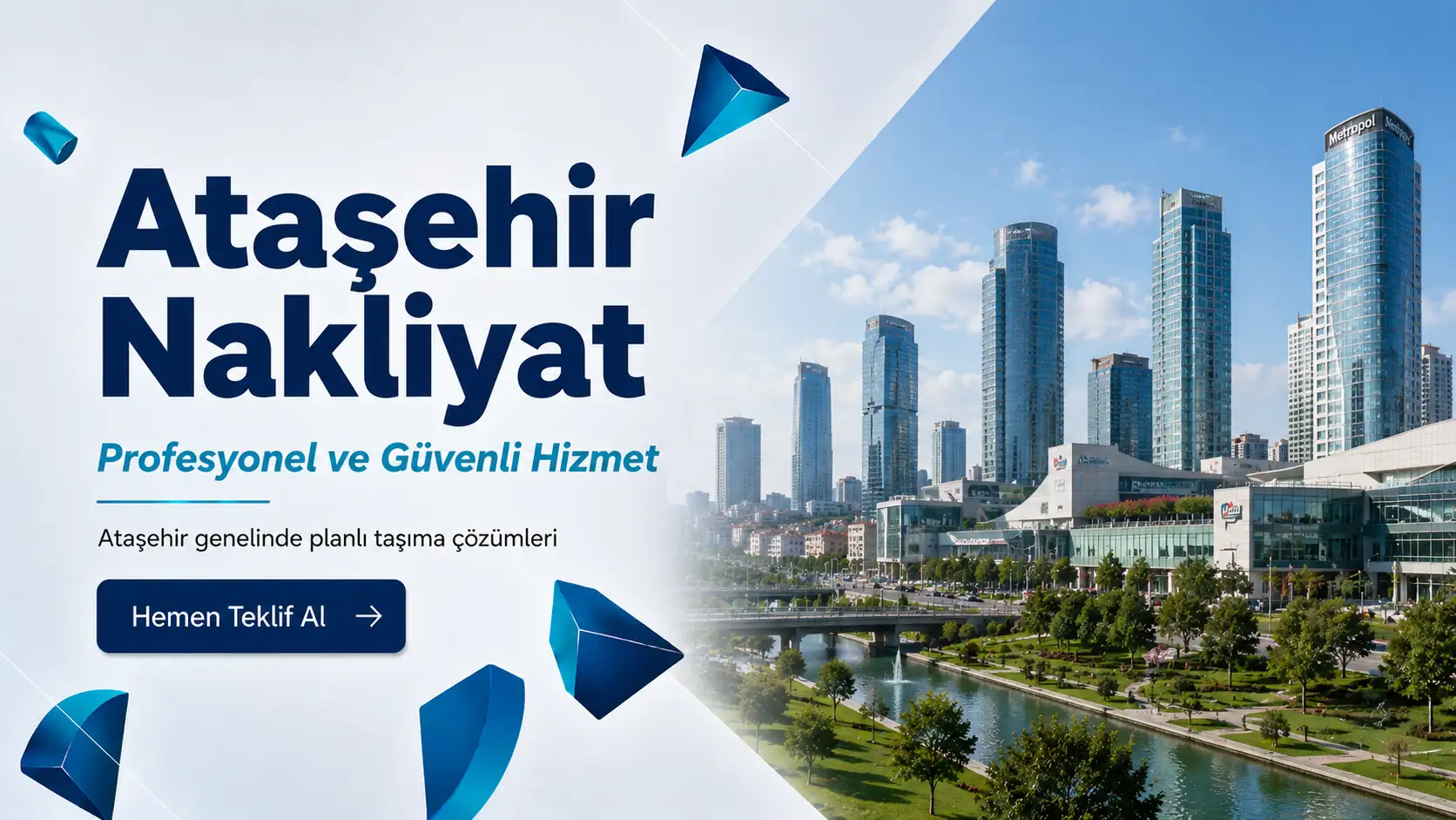 Ataşehir nakliyat hizmeti hero görseli