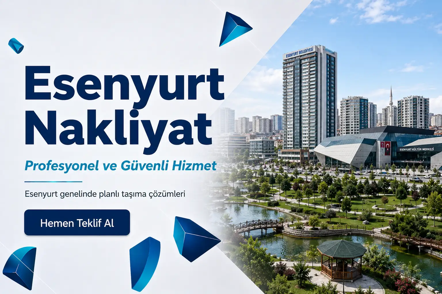 Esenyurt nakliyat hizmeti hero görseli