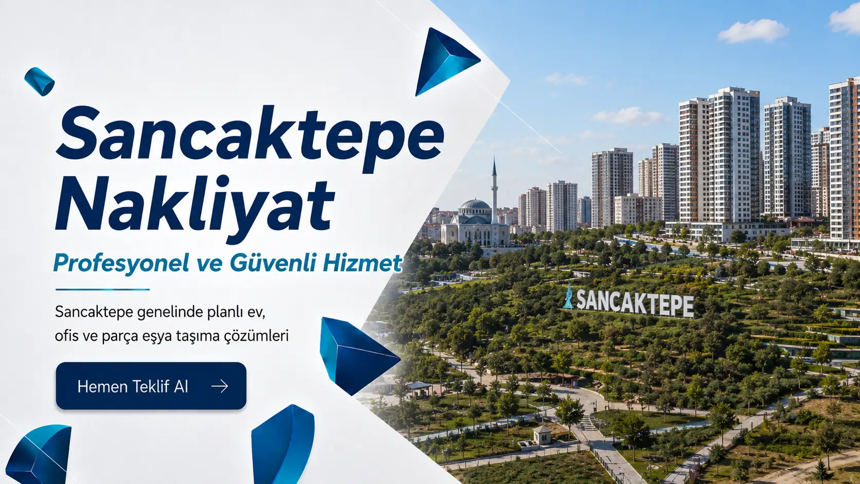 Sancaktepe nakliyat hizmeti hero görseli