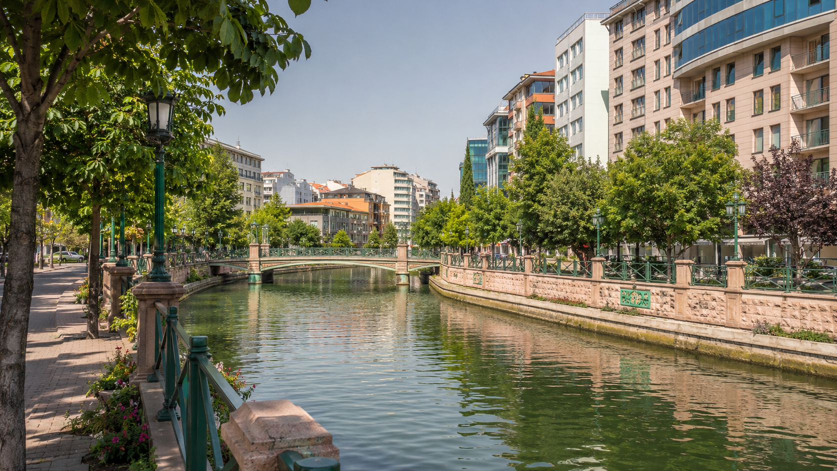 Eskişehir hizmet bölgesi manzarası