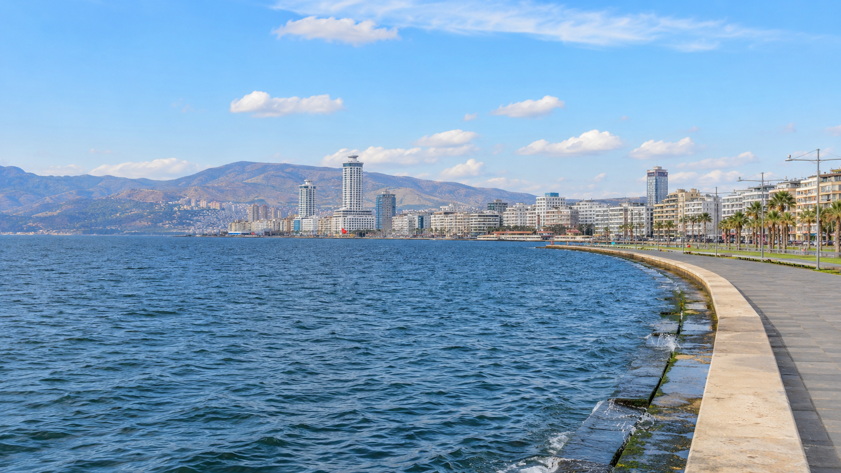 İzmir hizmet bölgesi manzarası