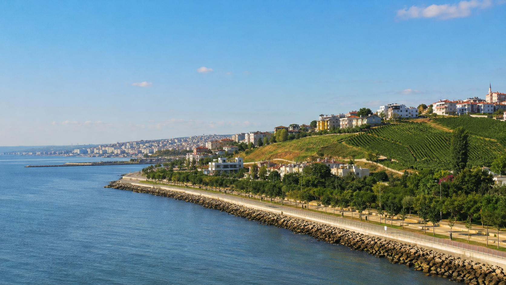 Tekirdağ hizmet bölgesi manzarası