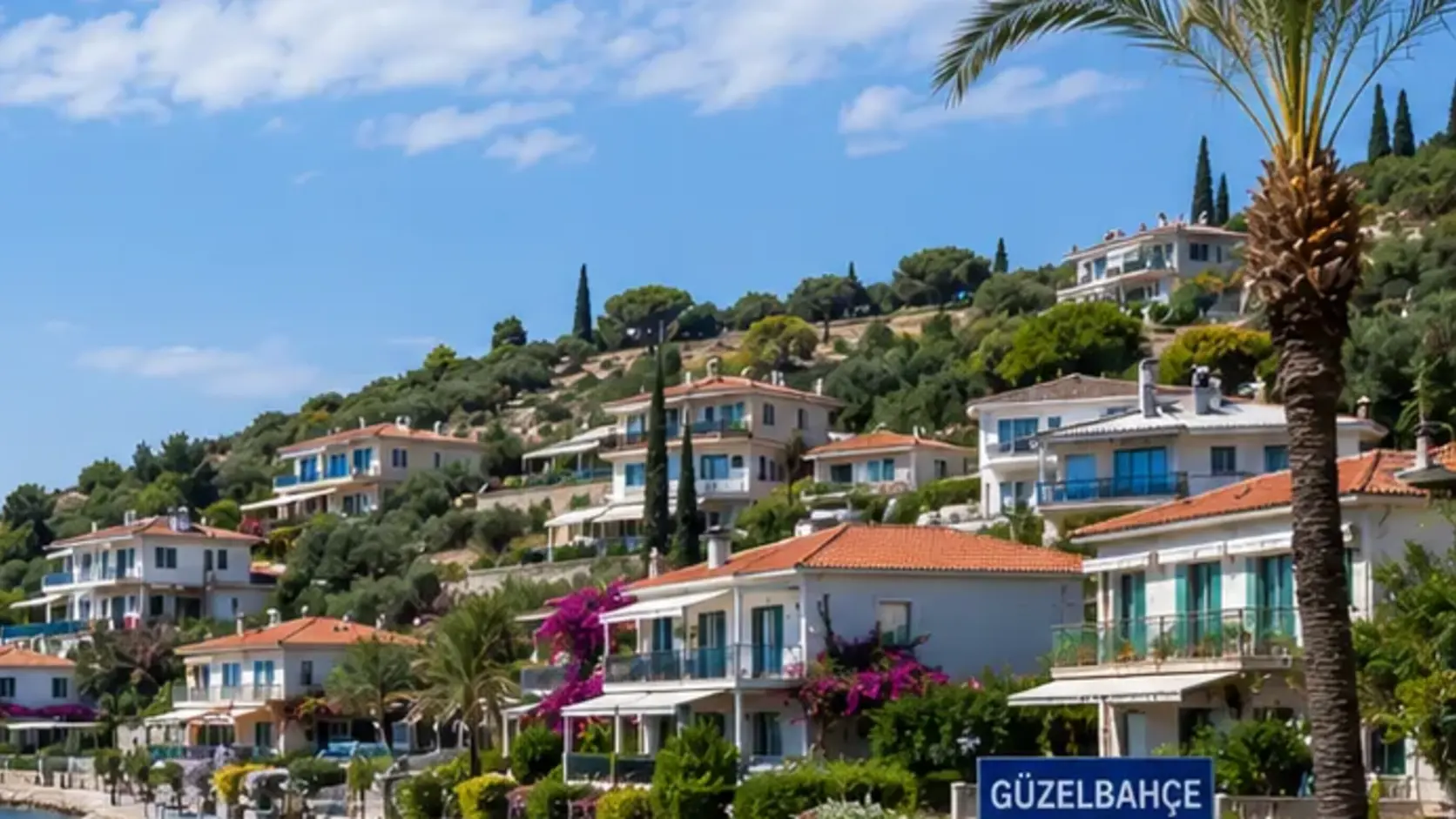 Güzelbahçe hizmet bölgesi manzarası