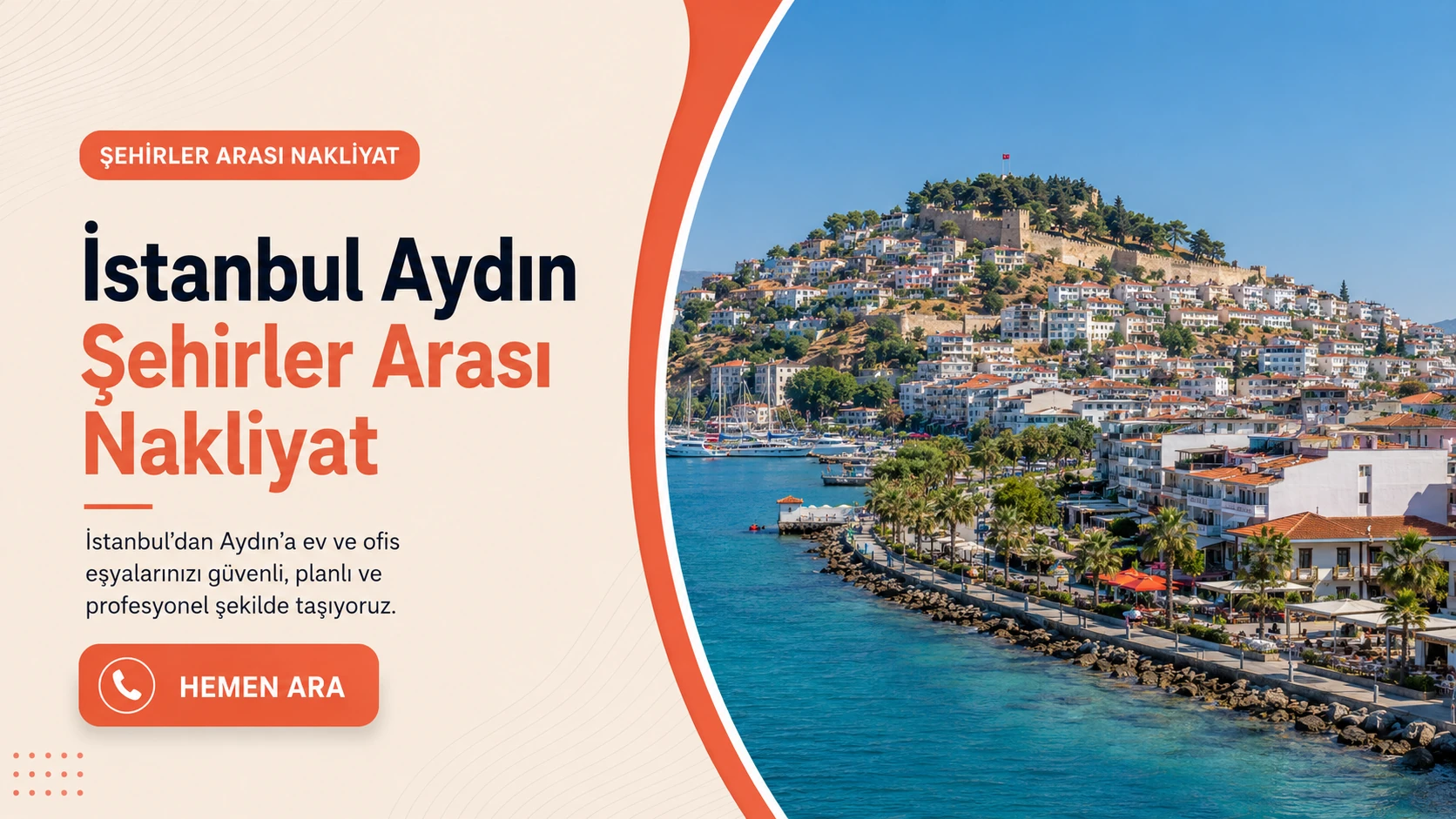 İstanbul Aydın şehirler arası nakliyat
