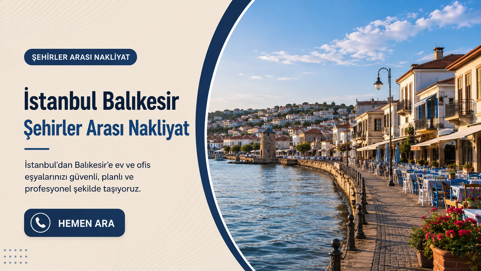 İstanbul Balıkesir şehirler arası nakliyat